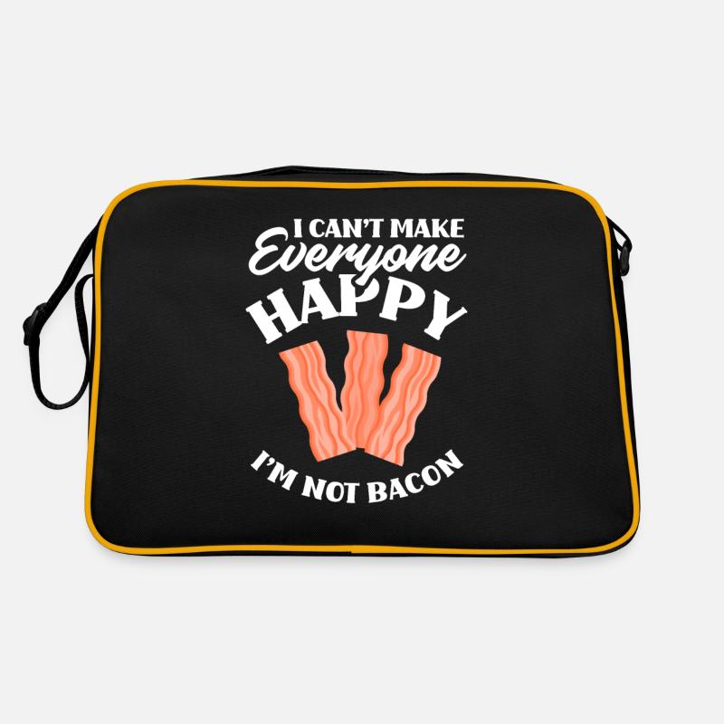 Bacon Bonheur Viande Sac Retro