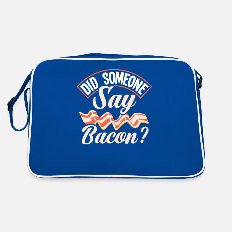 Bacon Bacon Someone Bacon Said Retro Bag
