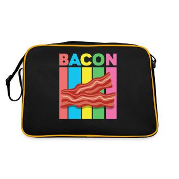 Bacon rétro - Sac Retro - noir/or - Dos