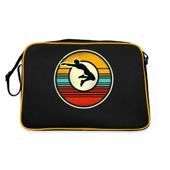 Long Jump - Retro Bag - black/gold - Back