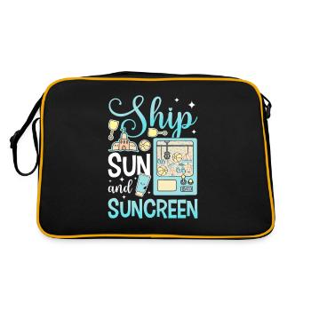 Jeu de griffe Machine à griffes drôle - Sac Retro - noir/or - Dos