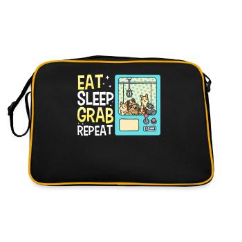 Claw Game Funny Claw Machine - Retro Bag - black/gold - Back