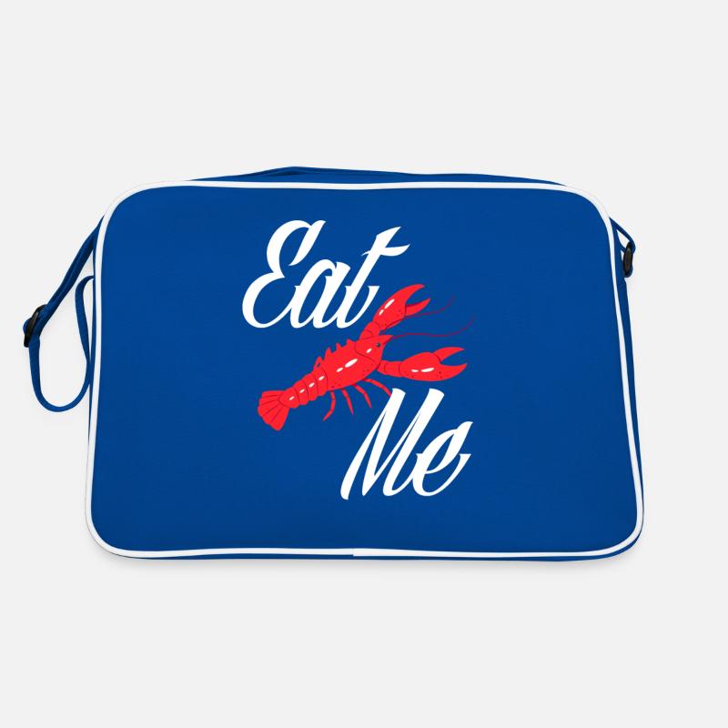 Langusten Ess Mich Retro Tasche