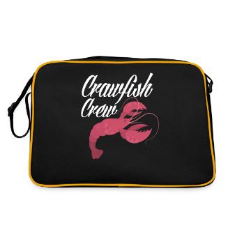 Crawfish - Retro Bag - black/gold - Back