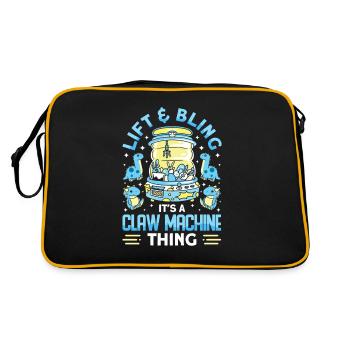 Claw Game Funny Claw Machine - Retro Bag - black/gold - Back