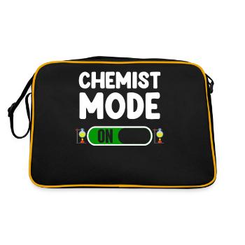 Mode chimiste pour une physique des particules amusante - Sac Retro - noir/or - Dos