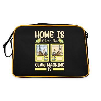 Claw Game Funny Claw Machine - Retro Bag - black/gold - Back