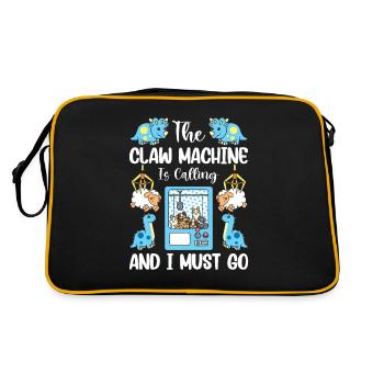 Jeu de griffe Machine à griffes drôle - Sac Retro - noir/or - Dos