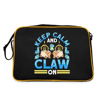 Claw Game Funny Claw Machine - Retro Bag - black/gold - Back