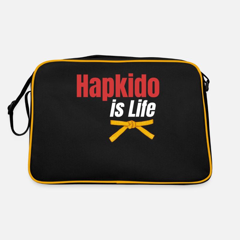 Hapkido Ist Leben Asiatischer Boxliebhaber Retro Tasche