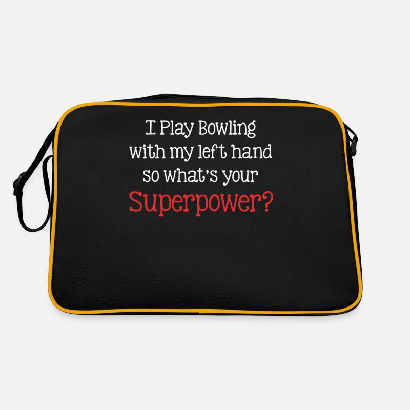 I play bowling with my left hand, so Retro Bag