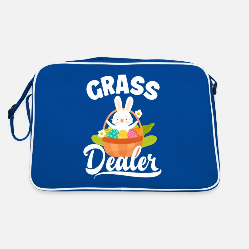 Herbe de Pâques Drôle Jeu De Mots Lapin Pâques Sac Retro