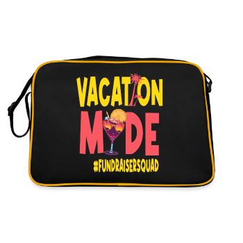 Fundraiser Vacation Vacy Mode Fundraisersquad - Retro Bag - black/gold - Back