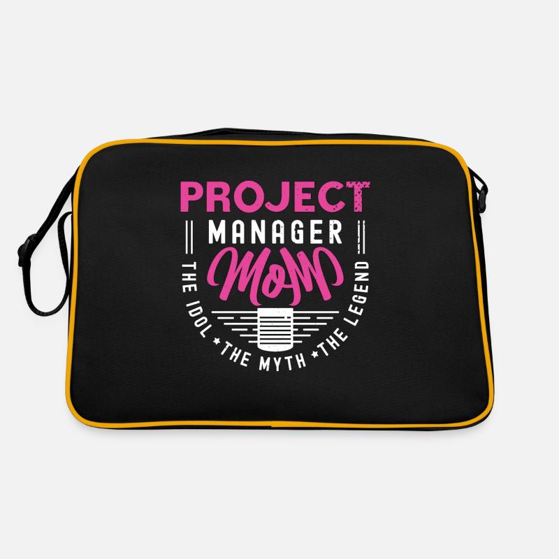 Chef de projet Maman L’idole Le mythe Chef d’équipe Sac Retro
