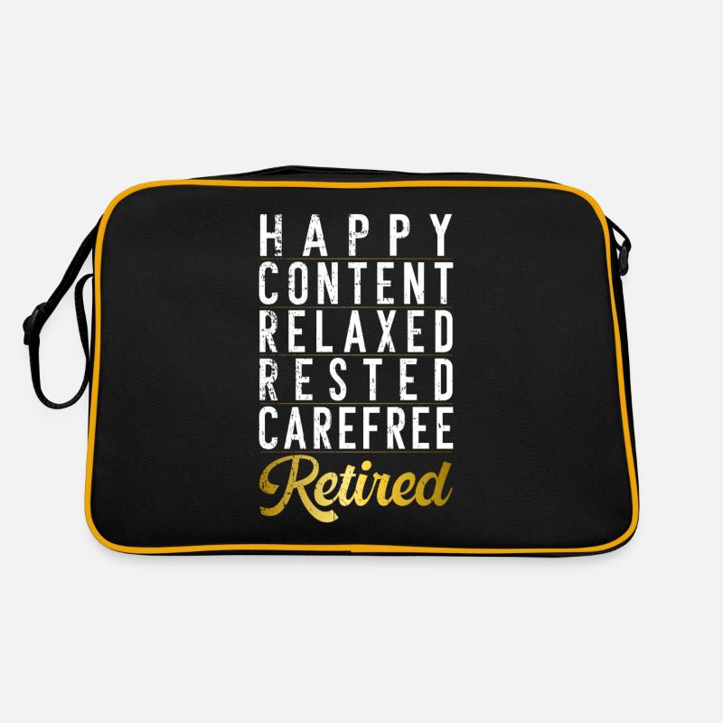 Retirement Gifts Retro Tasche