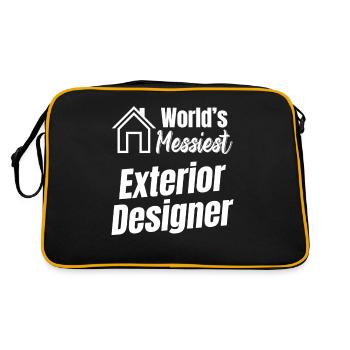 Le plus chaotique - Sac Retro - noir/or - Dos