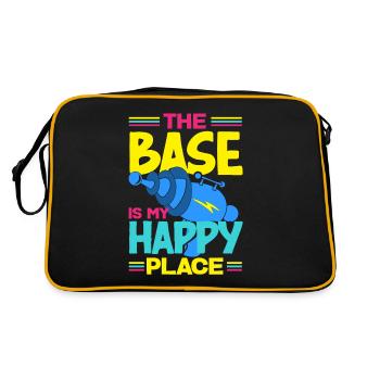 Indoor laser tag party outfit laser tag - Retro Bag - black/gold - Back