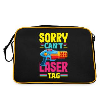 Indoor laser tag party outfit laser tag - Retro Bag - black/gold - Back
