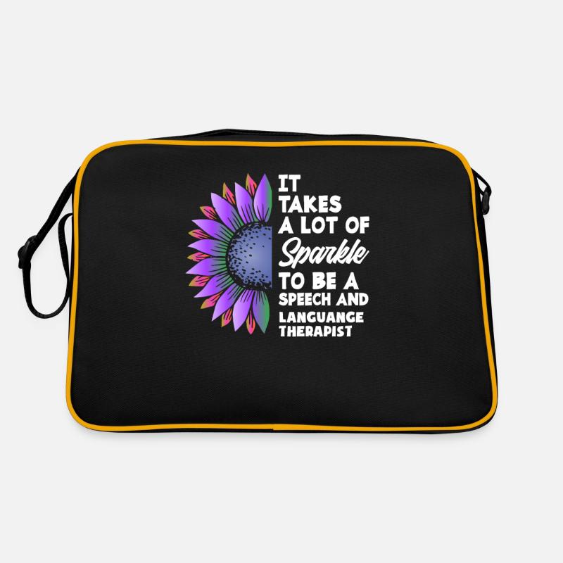 Speech therapist, speech therapist, speech therapist Retro Bag