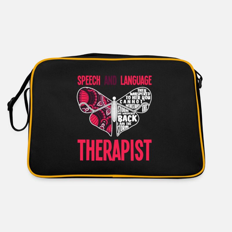 Speech therapist, speech therapist, speech therapist Retro Bag