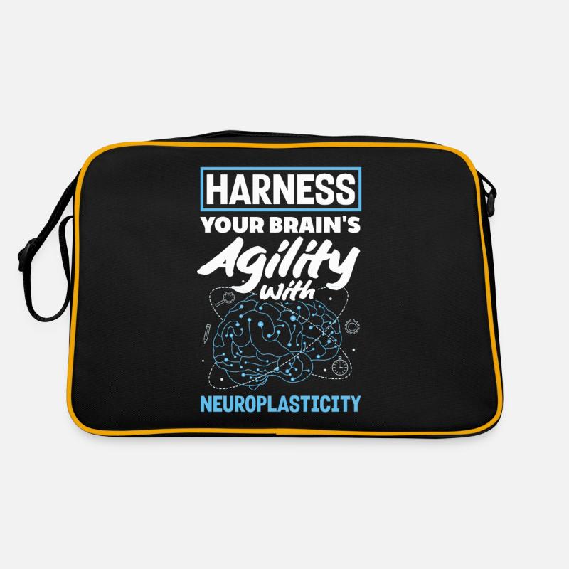 Unlock Your Brain's Potential Neuroplasticity Retro Bag