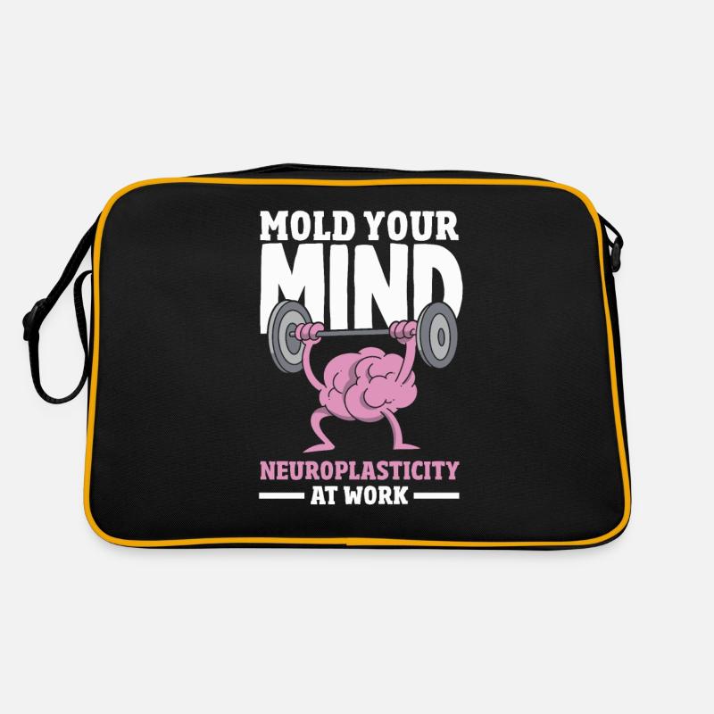 Unlock Your Brain's Potential Neuroplasticity Retro Bag