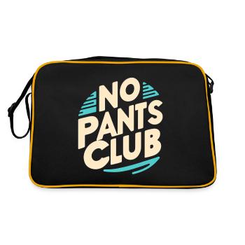 No Pants Club 7 - Retro Bag - black/gold - Back