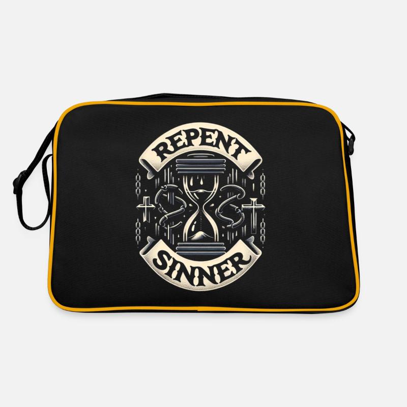 Repent Sinner 16 Retro Bag