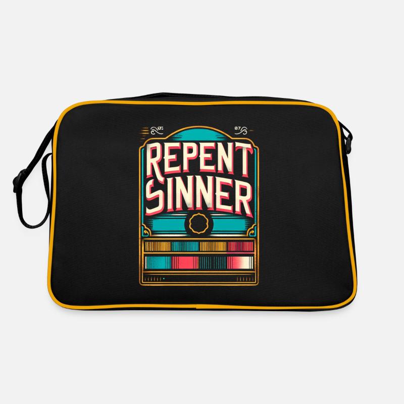Repent Sinner 15 Retro Bag