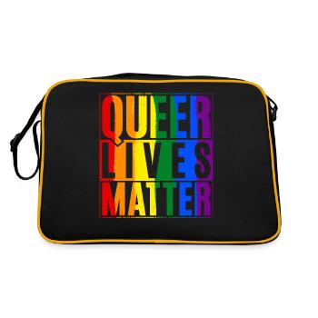 Cadeaux Lesbiens - Sac Retro - noir/or - Dos