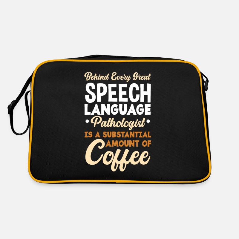 Speech therapist, speech therapist, speech therapist Retro Bag