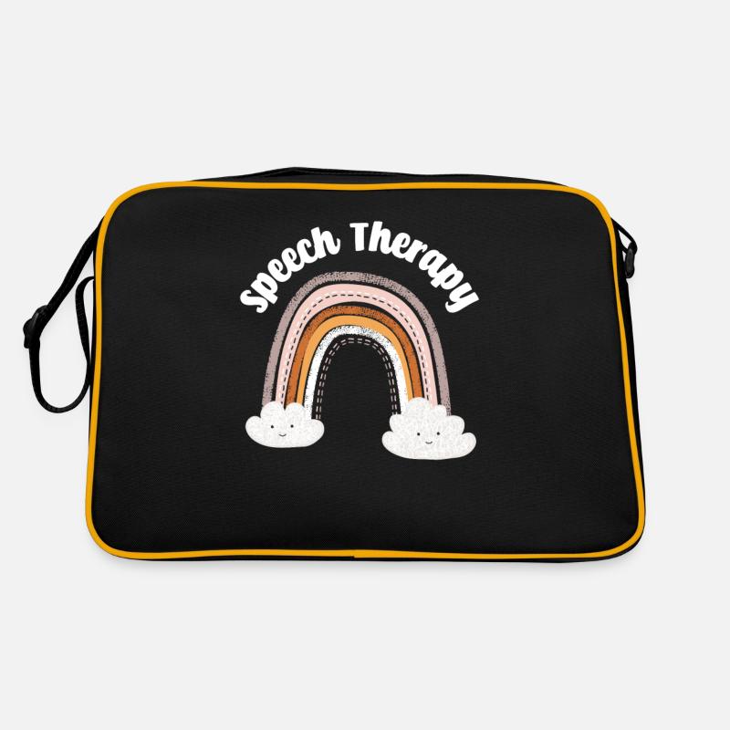 Speech therapist, speech therapist, speech therapist Retro Bag