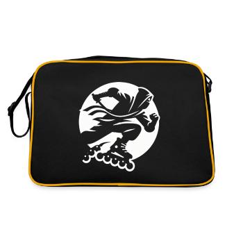 Rollerblade Ninja 11 - Retro Bag - black/gold - Back
