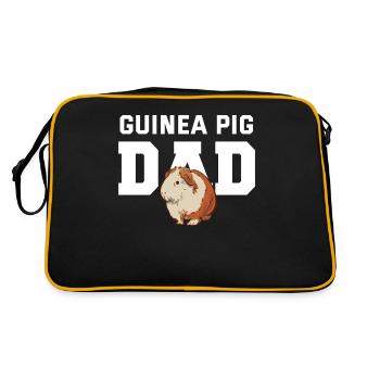 Cochon d’Inde Papa - Sac Retro - noir/or - Dos