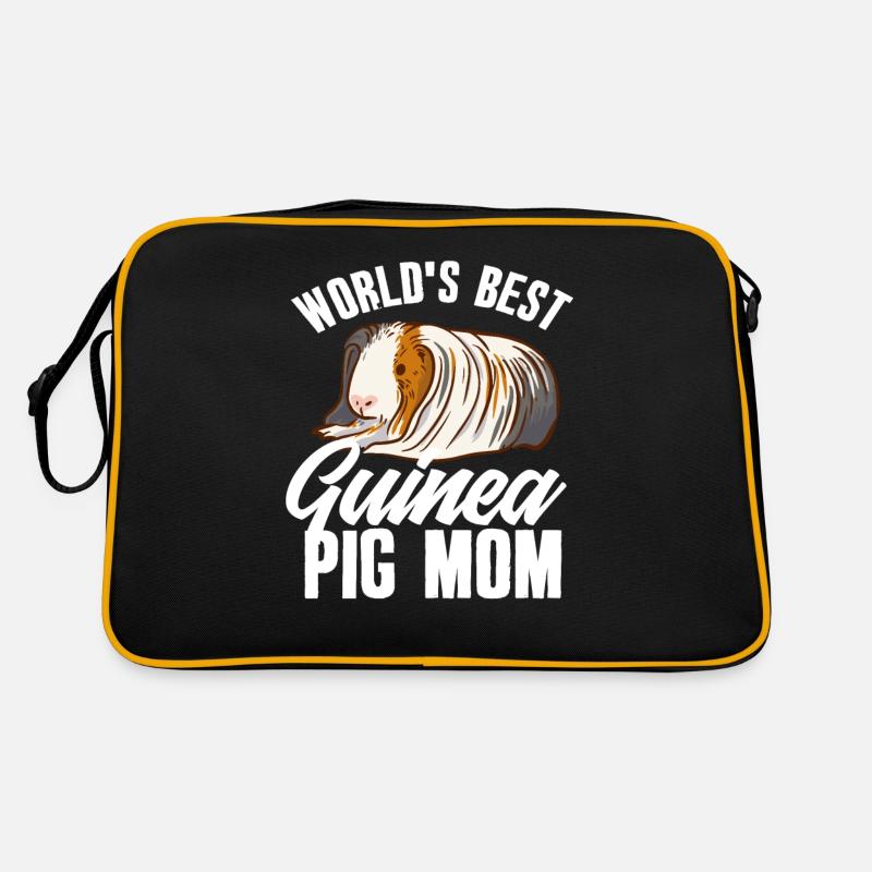 Cochon d’Inde Meilleure Maman Sac Retro