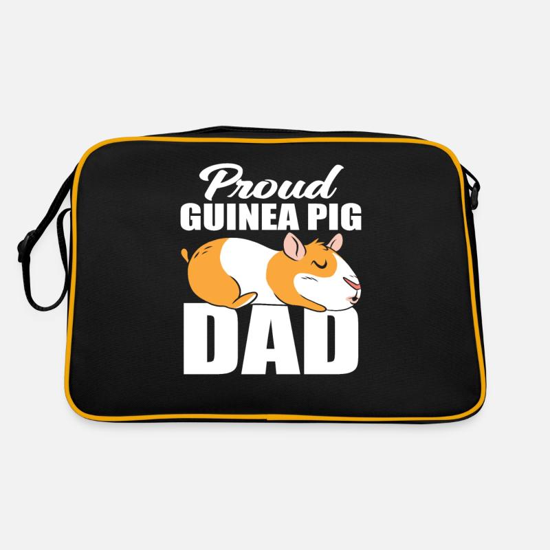 Proud guinea pig dad Retro Bag