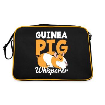 Chuchoteur de cochon d’Inde - Sac Retro - noir/or - Dos