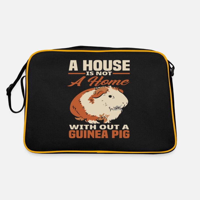 Cochon d’Inde maison animal de compagnie cadeau Sac Retro