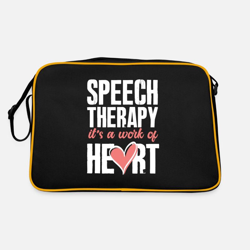 Speech therapist, speech therapist, speech therapist Retro Bag
