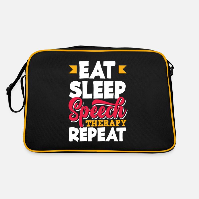 Speech therapist, speech therapist, speech therapist Retro Bag