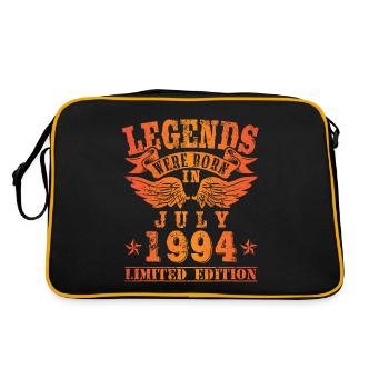 Les légendes sont nées en Juillet 1994 Anniversaire - Sac Retro - noir/or - Dos