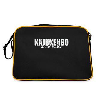 Kajukenbo Sibak Honolulu Hawaï Karaté Judo - Sac Retro - noir/or - Dos