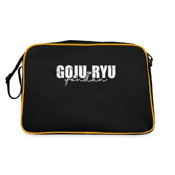 Goju-Ryu Yondan Arts martiaux chinois - Sac Retro - noir/or - Dos