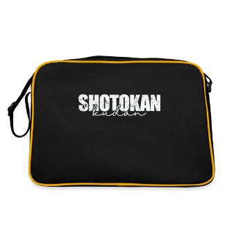 Shotokan Kudan Arts martiaux japonais - Sac Retro - noir/or - Dos