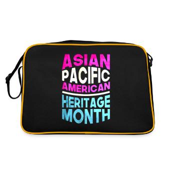 Asian Pacific American Heritage Month - Retro Bag - black/gold - Back