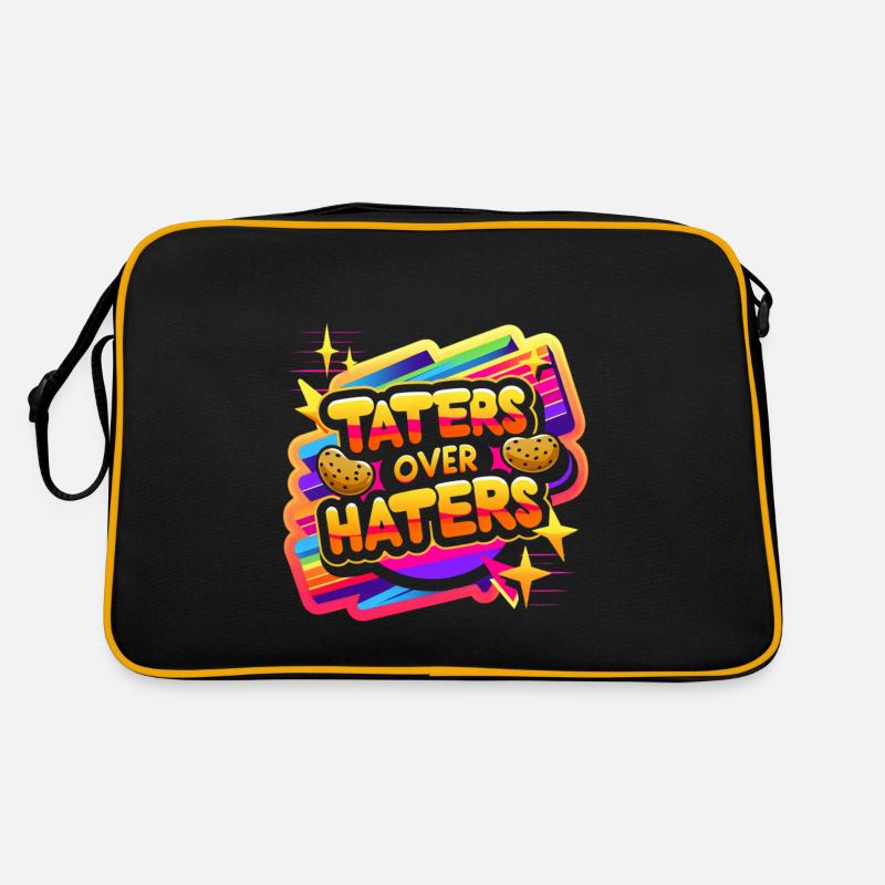 taters over haters 14 Retro Bag