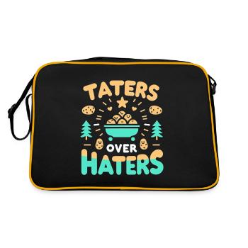 Taters Over Haters 17 - Retro Bag - black/gold - Back