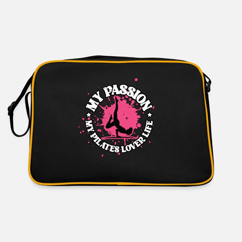 Pilates Lover My Passion My Pilates Meditation Retro Bag