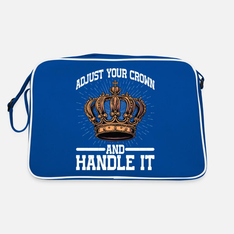 Adjust Your Crown And Handle It 18 Retro Bag