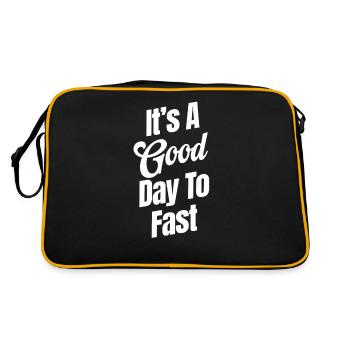 C’est un bon jour pour jeûner les musulmans fiers - Sac Retro - noir/or - Dos